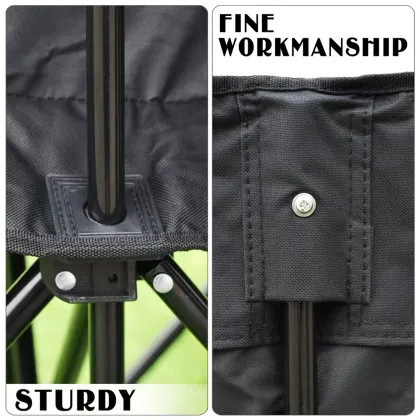 Custom Metal Lounge Long Patio Garden Lightweight Portable 6 Person Beach Outdoor Events Sports Folding Camp Folding Chair