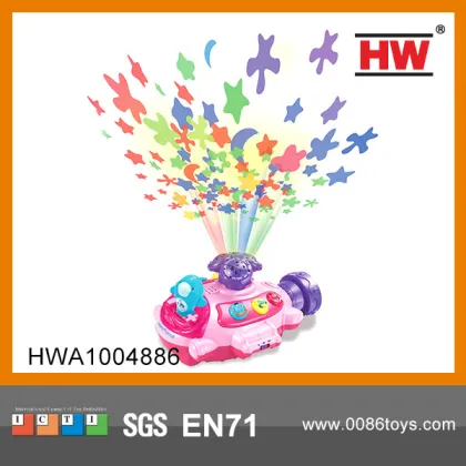 B/O toy baby projector can taletelling with light