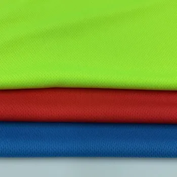 Sportswear Breathable 100% Polyester Mesh Fabric