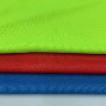 Sportswear Breathable 100% Polyester Mesh Fabric