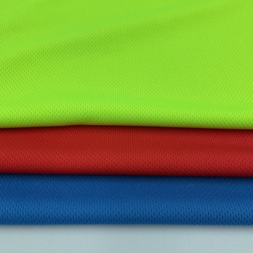 Ropa deportiva transpirable 100% de tela de malla de poliéster