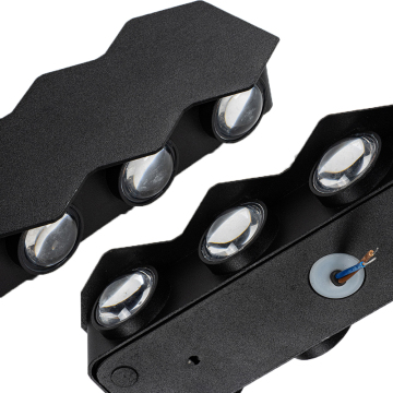 Modern Waterproof Party Outdoor LED Wall Lamp with Up and Down Lighting Bracket