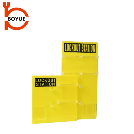 BOYUE High Quality Plastic Safety Lockout Station: Your Reliable Solution for Workplace Safety