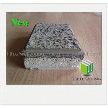 Stone paint exterior insulation wall panel