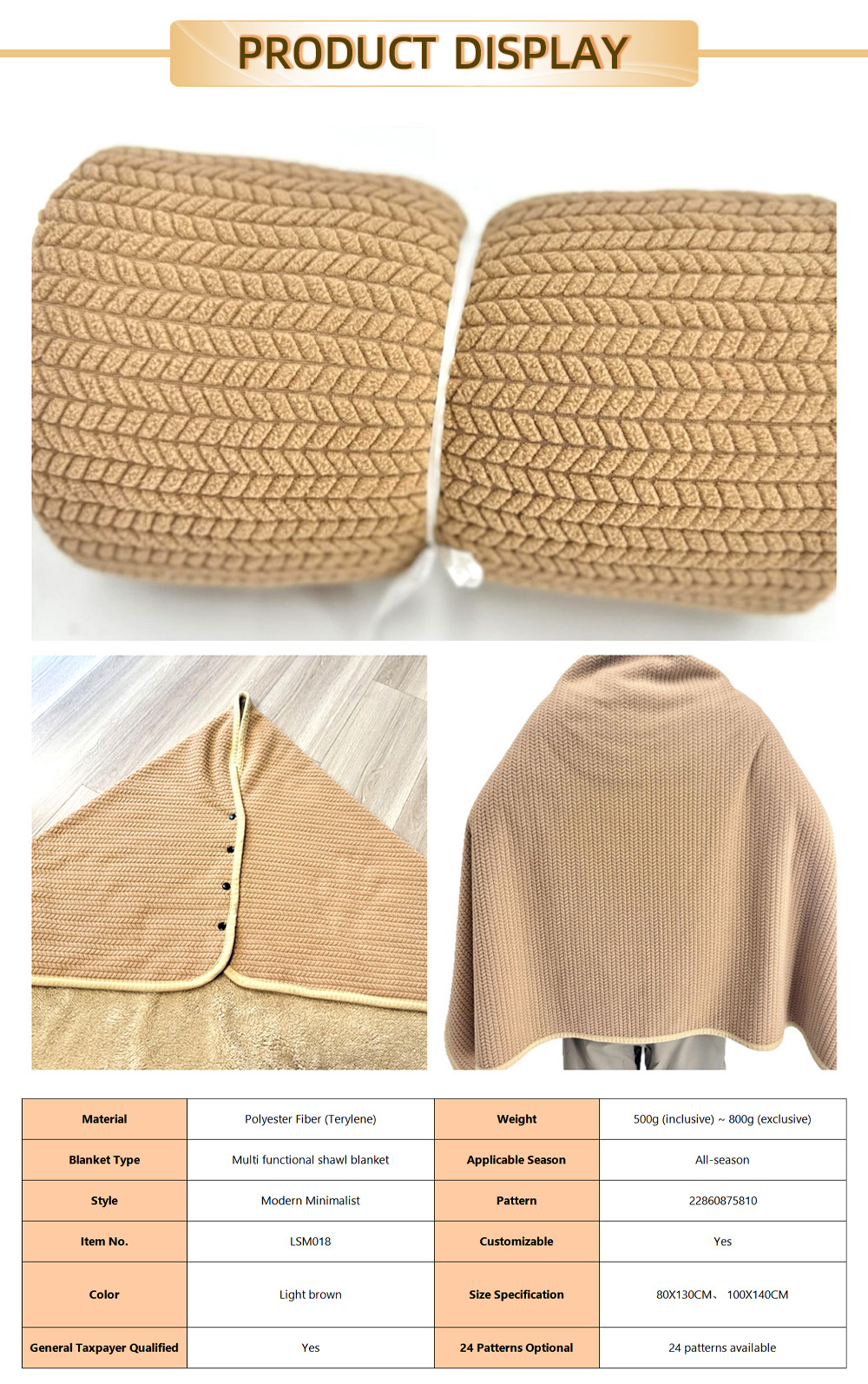 Felt blanket 7-1-X