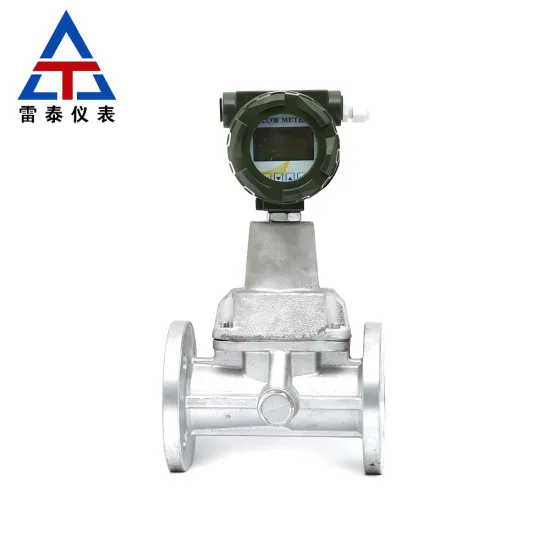 Aluminum alloy material vortex precession flowmeter
