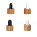 18MM Bamboo Dropper Caps For Essential Oil Bottle