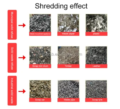 Large-scale Double Shaft Truck Tire Shredder