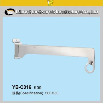 metal slatwall pipe hanging bracket