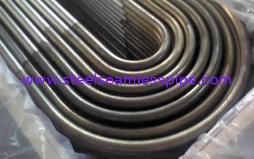 Stainless Steel U Bend Tube Astm B163, Asme Sb 163, Asme B677, En10216-5 Tc2 D4 1.24mm, 1.65mm, 2.0mm, 2.11mm, 2.4mm,2.5