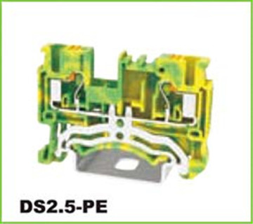 Ground Push-in DIN Rail Terminal Block Connector