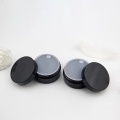 black eye cream plastic pp cosmetic cream jar