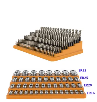 Spring Collet Storage Box for Milling Cutters: A Comprehensive Guide to ER16 to ER32 Cases for CNC Machine Parts and Plastics