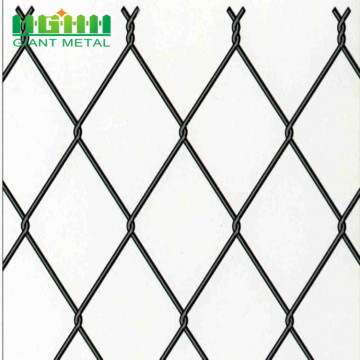 Used Galvanized Woven Wire Chain Link Construction Fencing