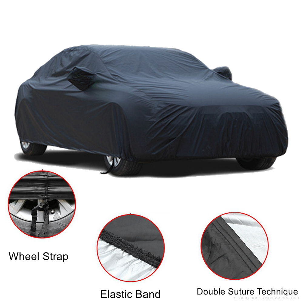 stofdichte wasbare garage elastische spandex autocover