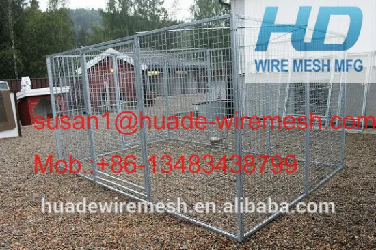 Dog kennel fence panels/dog fence cage/metal dog fence panel