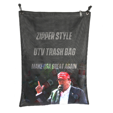 Mesorock عالية الجودة حقيبة سحاب صافية متينة للتخزين تخزين تخزين UTV Mesh Trash Bag