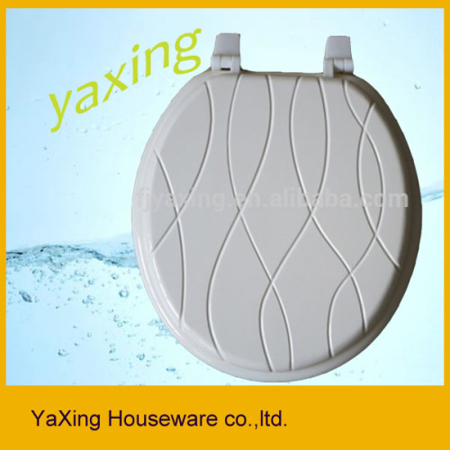 Yaxing F7082 western molded wooden decorative hygienic toilet seat