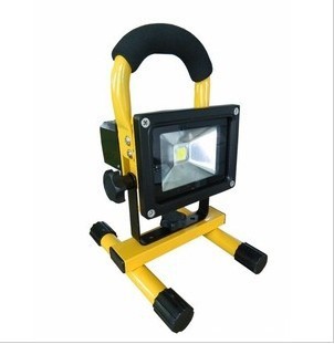 10w 4400mah Rechargeable Led Flood Light 