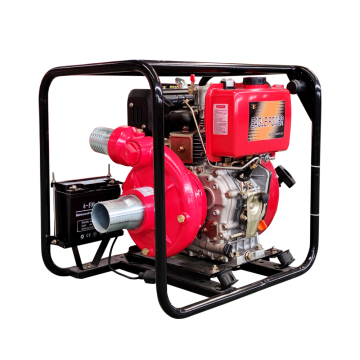 High Lift Diesel Power High Pressure Iron Cast Water Pump