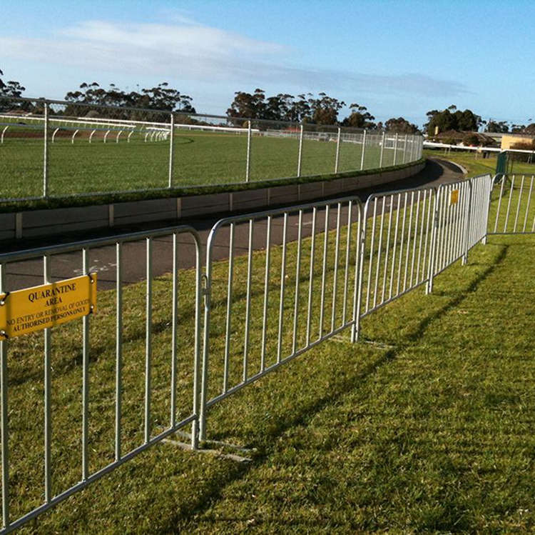 stainless steel construction barricades crowd control