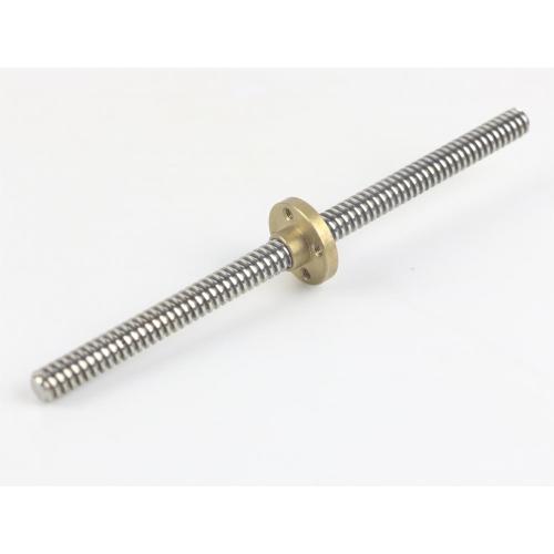 10mm diameter lead 2mm Trapezoidal Thread Lead Screw