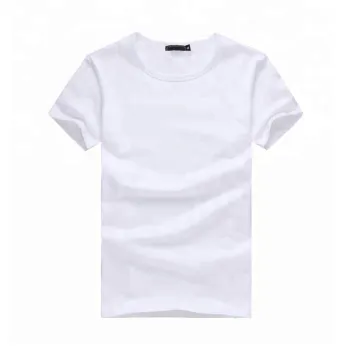 Custom OEM Logo Plain White Cotton T-Shirt for Election Campaign