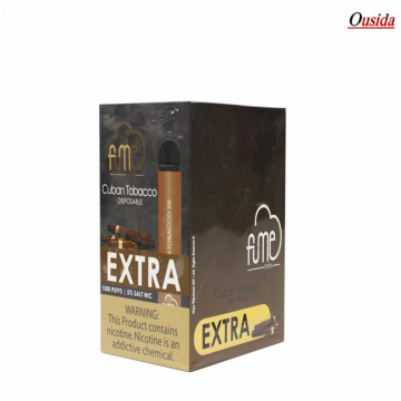 Fume extra disposable vape 1500 puffs large battery