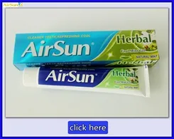 airsun whitening tooth strong tooth toothpaste