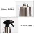 500ML Stainless Steel Kitchen Baking Glass Oil Condimentos Conteiner Oil Spray Empty Bottle Olive Oil Sprayer Kitchen Tools