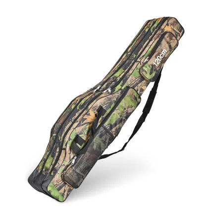 Triple Foldable Big Belly Sea Fishing Bag 1.2M/1.5M - NEWMAJOR Ocean Beach Fishing Rod Bag