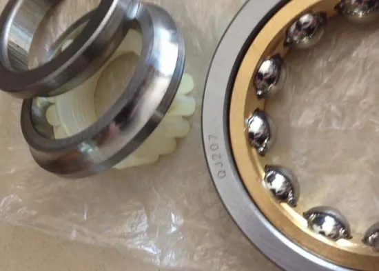 C4 Custom Angular Contact Ball Bearing Qj208 Abec5 For Mining