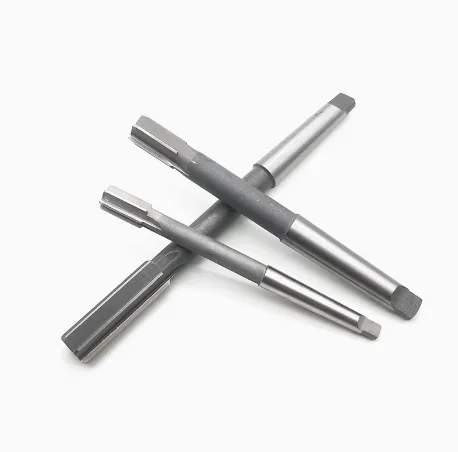 HSS Taper Shank Long Cutter Machine Reamer" could be simplified to:

"HSS Taper Shank Long Reamer Cutter" 

This title keeps the essential elements and is concise for SEO purposes. However, if you want it to be more search-engine friendly, you might consi