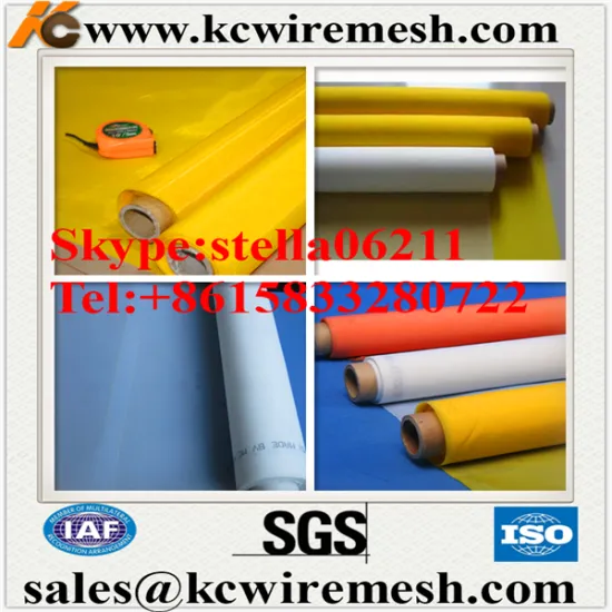 Top quality!!! Kangchen polyester mesh silk screen for making stencils (43T 110mesh 53T ,61T,68T etc mesh supplier)