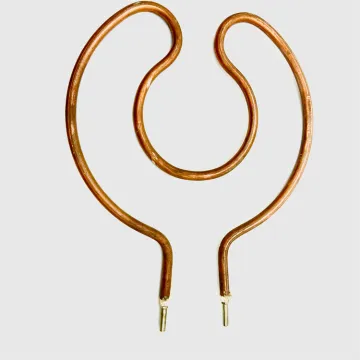 Electric Heating Element for Hot Pot: Iron-Plated Copper Pipe Frying Pan Heating Tube