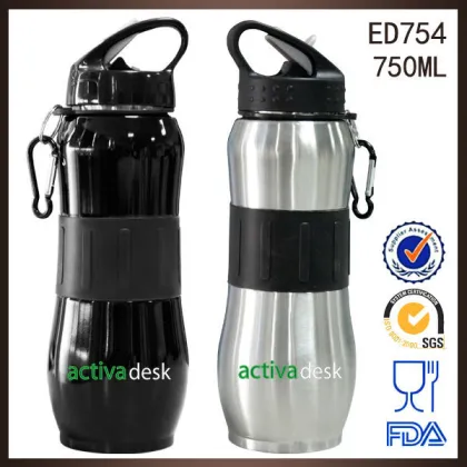 Promotion eco friendly sport outdoor hydro flask wide mouth straw lid
