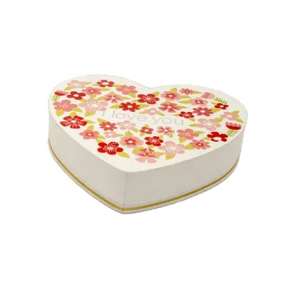 Customized heart shaped gift box