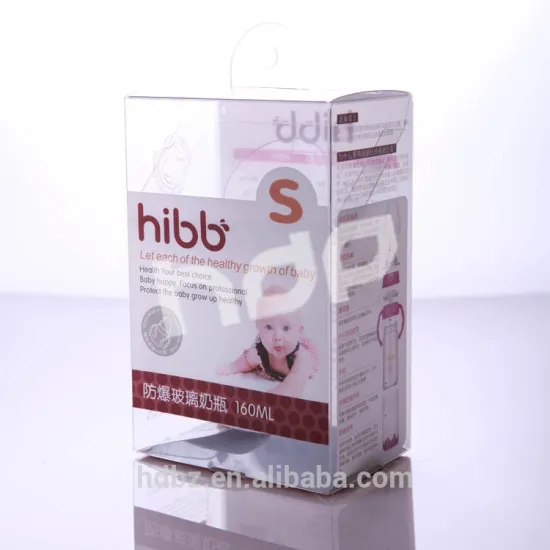 hot selling clear cheap hot staming packaging boxes