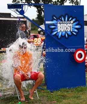 Pitch Burst for events Dunk Tank Alternative