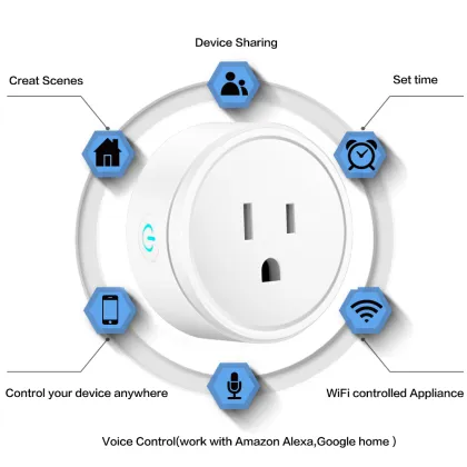 Chaoran Smart Home Automation Tp Link Smart Plug USA Smart WiFi Plug Socket