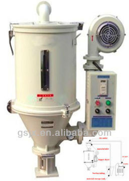 hopper plastic granules dryer