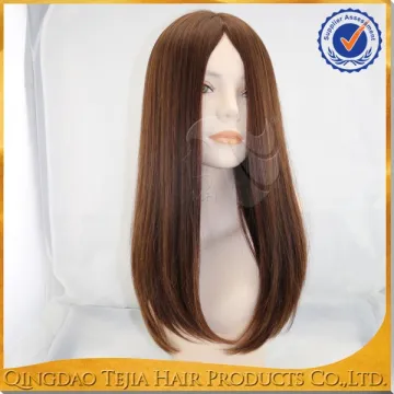 Wholesale top quality skin top kosher wig unprocessed virgin european jewish wig