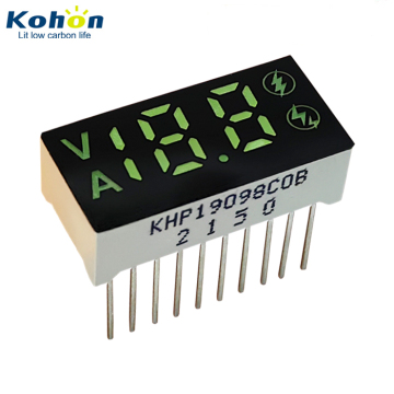 Customized 7 Segment LED Display 0.25 Inch Digit with Icons for Power Banks