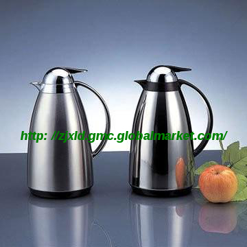 stainless steel pot or coffee pot