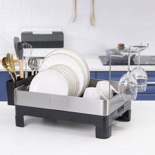 Unique Design Standing Steel Dish Rack