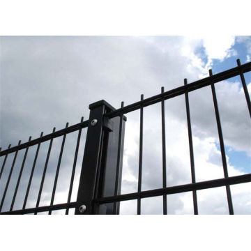 pvc coated double wire fence