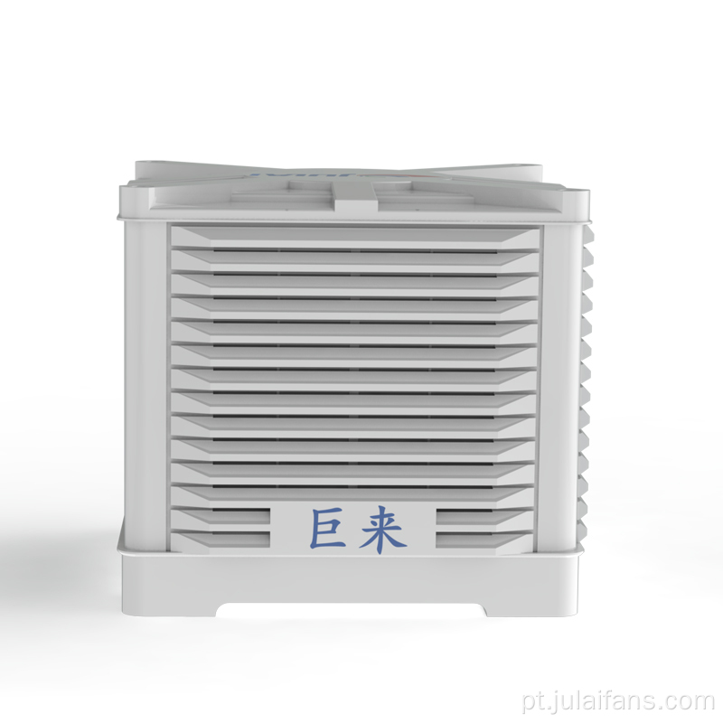Ar condicionado evaporativo para resfriamento a água