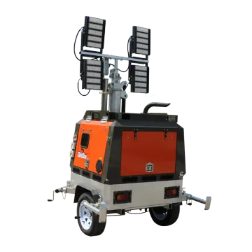 construction diesel light tower generator