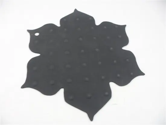 custom printed placemats/heat resistant silicone mat/cup mat