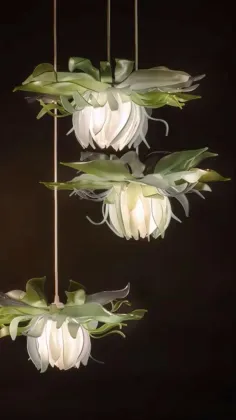Modern decorative Water Lily Chandelier